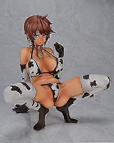 15 سنتيمتر رائعة قابلة للإزالة Q-six A حليب بقرة الحياة لينة الجسم لينة الفتيات جميلة أنيمي PVC القرفصاء اليد تشغيل ملابس السباحة نموذج شخصيات العمل اللعب أنيمي ل Adu