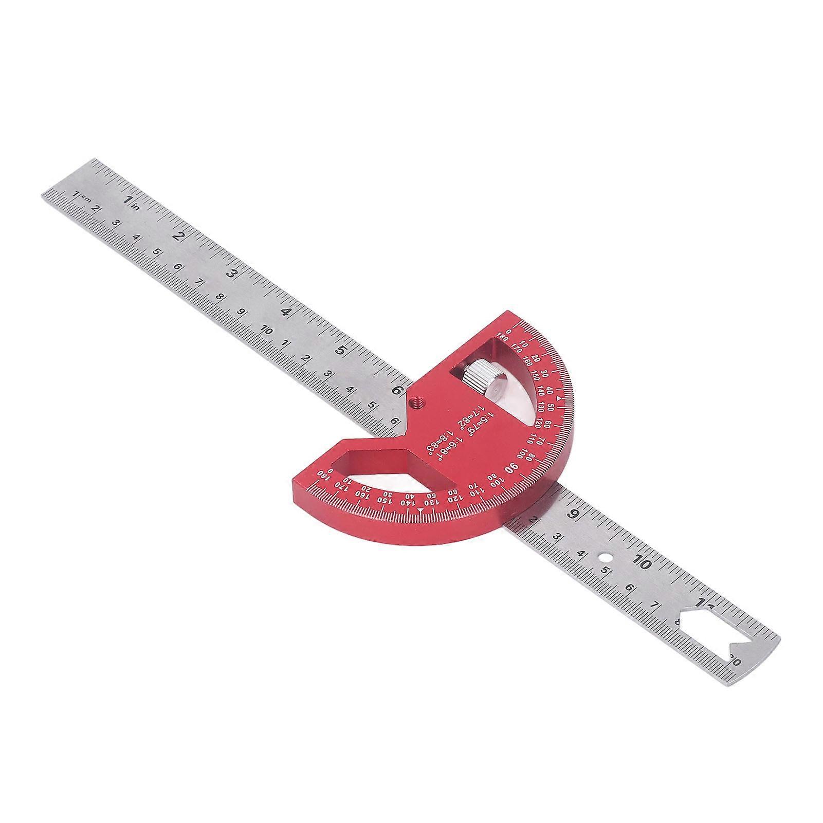 Woodworking Angle Ruler High Accuracy Magnetic Multifunctional Angle Protractor for Carpentry