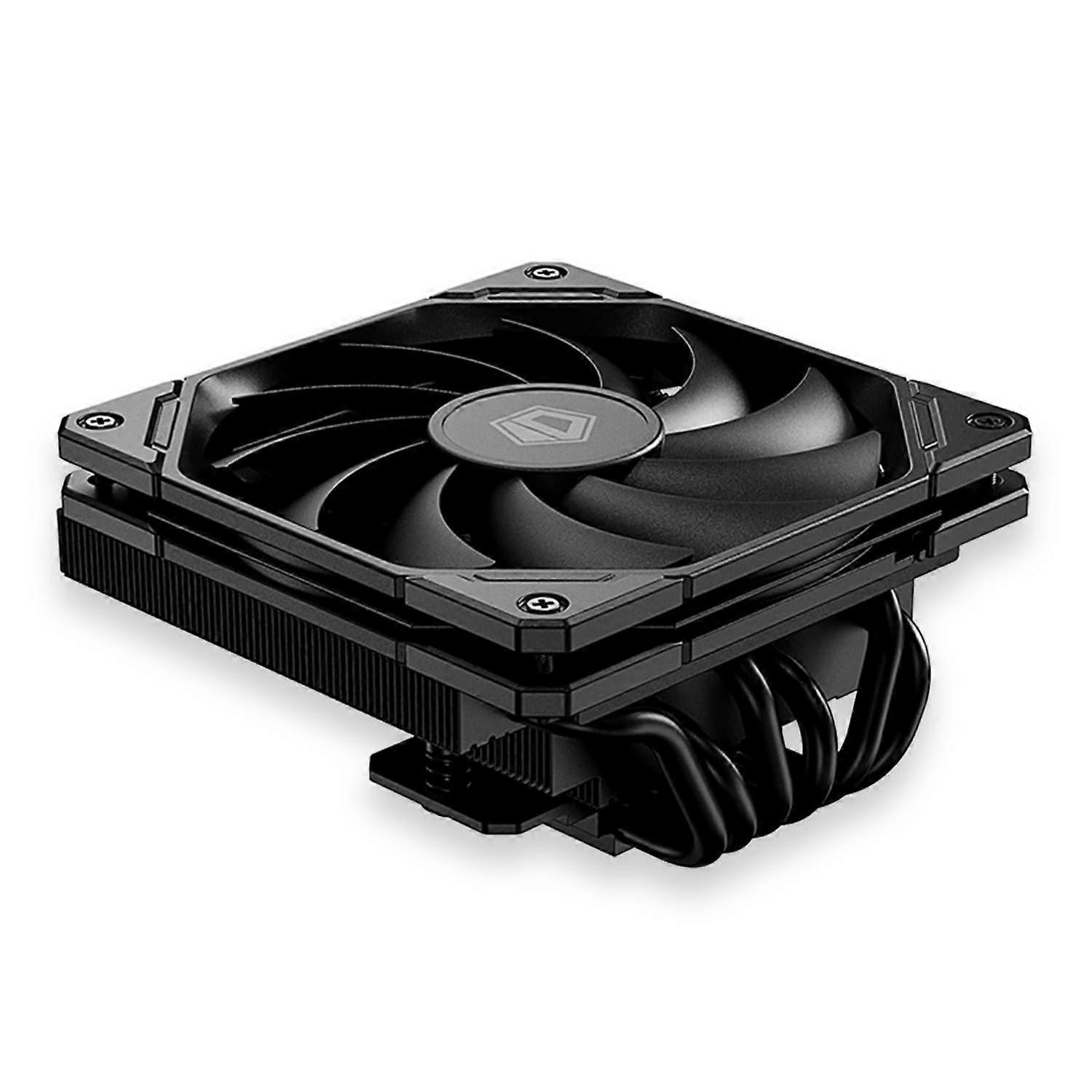 IS-67-XT Black 67mm Height Low Profile CPU Cooler 6 Heatpipes CPU Air Cooler for HTPCs, ITX, and Small Form