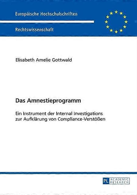 Das Amnestieprogramm by Elisabeth Gottwald Paperback