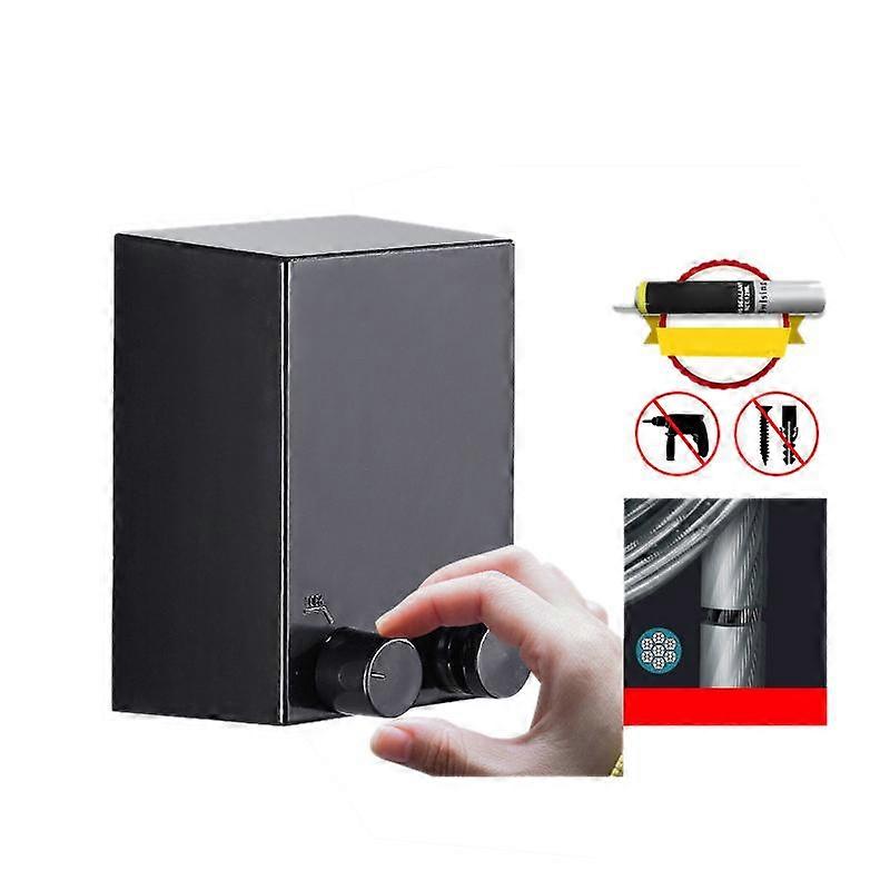 Retractable Clothesline Wall Mounted Dual Installation Single Wire Thickened Retracting Laundry