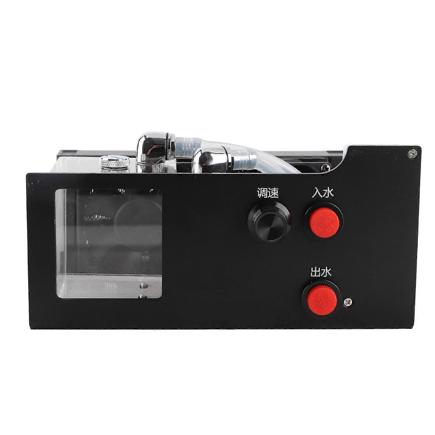 Graphics Card Water Cooling Radiator Double Fan Computer Water Cooling Radiator with Control Button