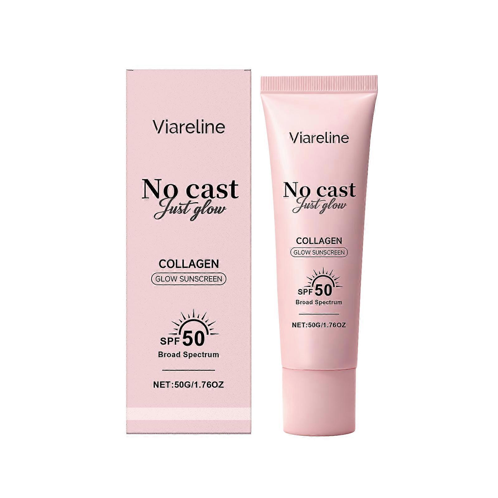 Viareline Collagen Protective Cream Is Light, Moisturizing, Nourishing, Refreshing And Non-Sticky, Providing A Comfortable Skin Feel