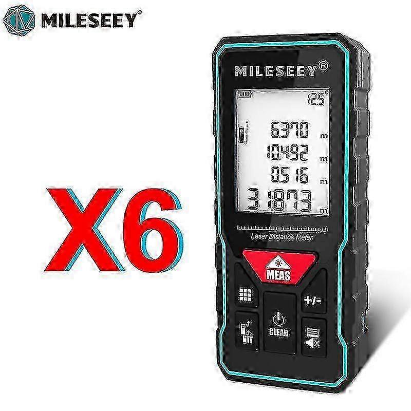 Mileseey X5 X6 Model Laser Rangefinder Tool Distance Measure Meter High Precision Instrument For Decorate House Kits