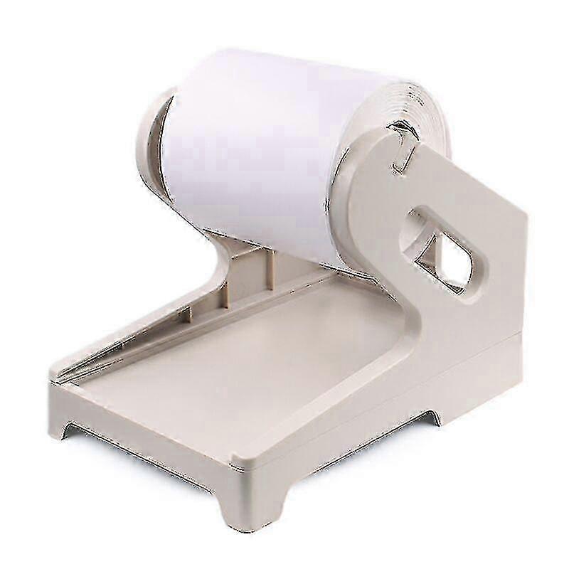 Desktop Label Holder Bracket for Shipping Label Printer - Supports Rolls & Fan-fold Paper