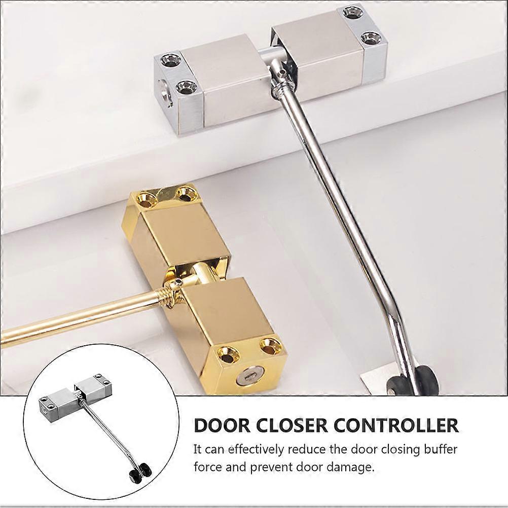 1pc Automatic Door Closer Simple Room Door Closer Door Closing Controller