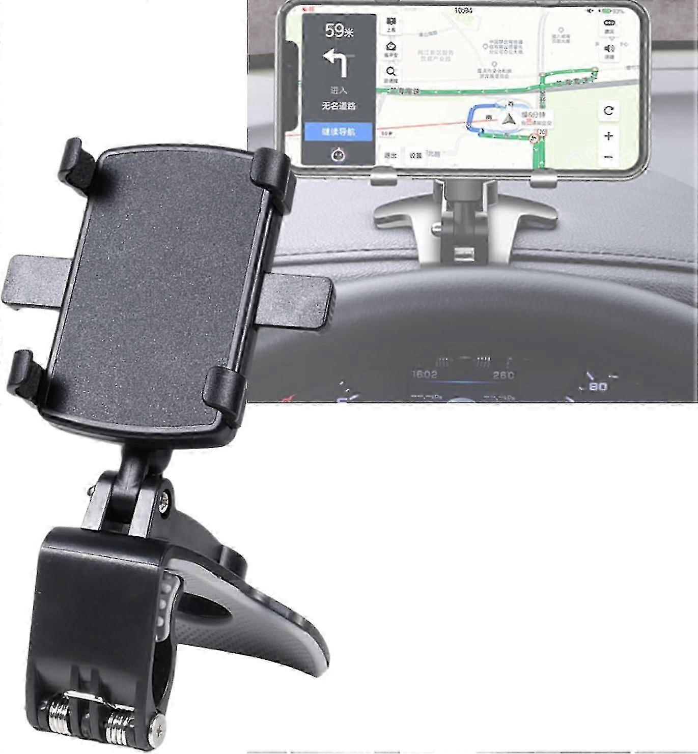 Universal Swivelling Car Phone Holder - Stable, Multifunctional Dashboard Mount