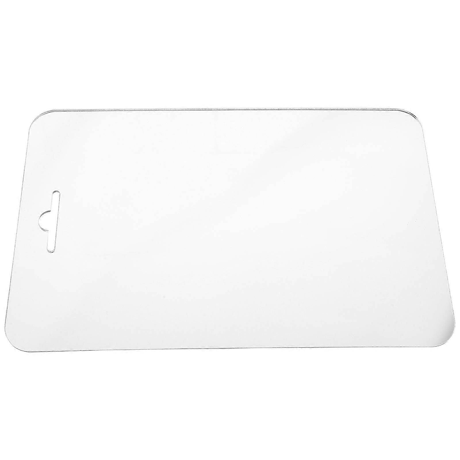 Acrylic Bathroom Mirror Wall Hanging Mirror for Home Use 1Set