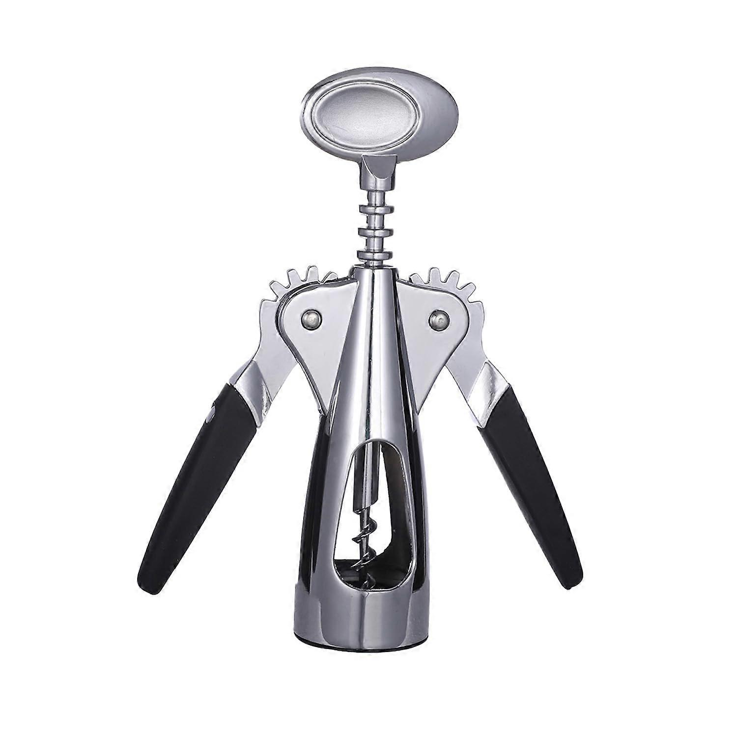 Wine Bottle Opener Wing Corkscrew for Red Wine and Beer, Set of 2 Stainless Steel