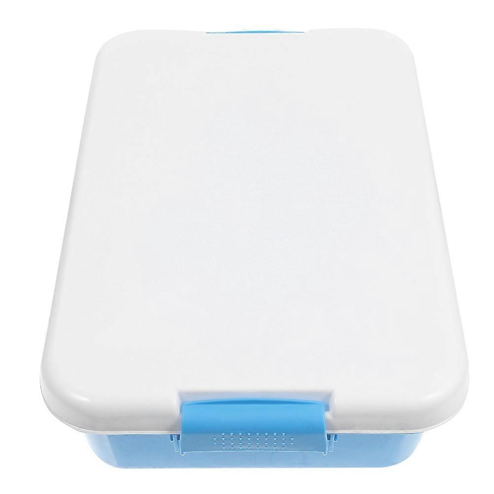 Zandbak Handheld Zandbak Zandbak Draagbare Zandbak Kinderen Speelgoed Opbergdoos Kleine Zandbak Buiten en Binnen Zandbak Met Deksel