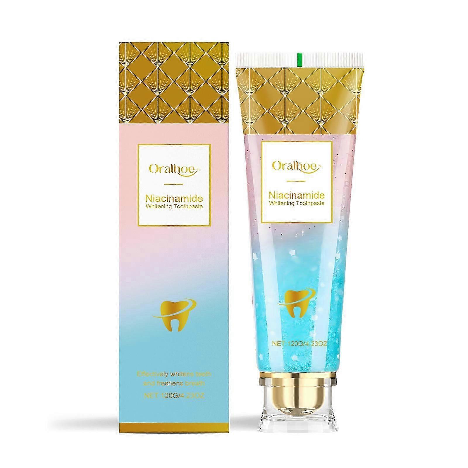 brightening toothpaste is carefully formulated with glycerin and sorbitol