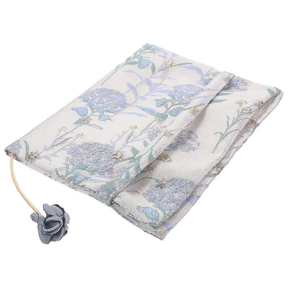 Fabric Book Sleeve Decorative Hand-Made Book Protector for 1Set