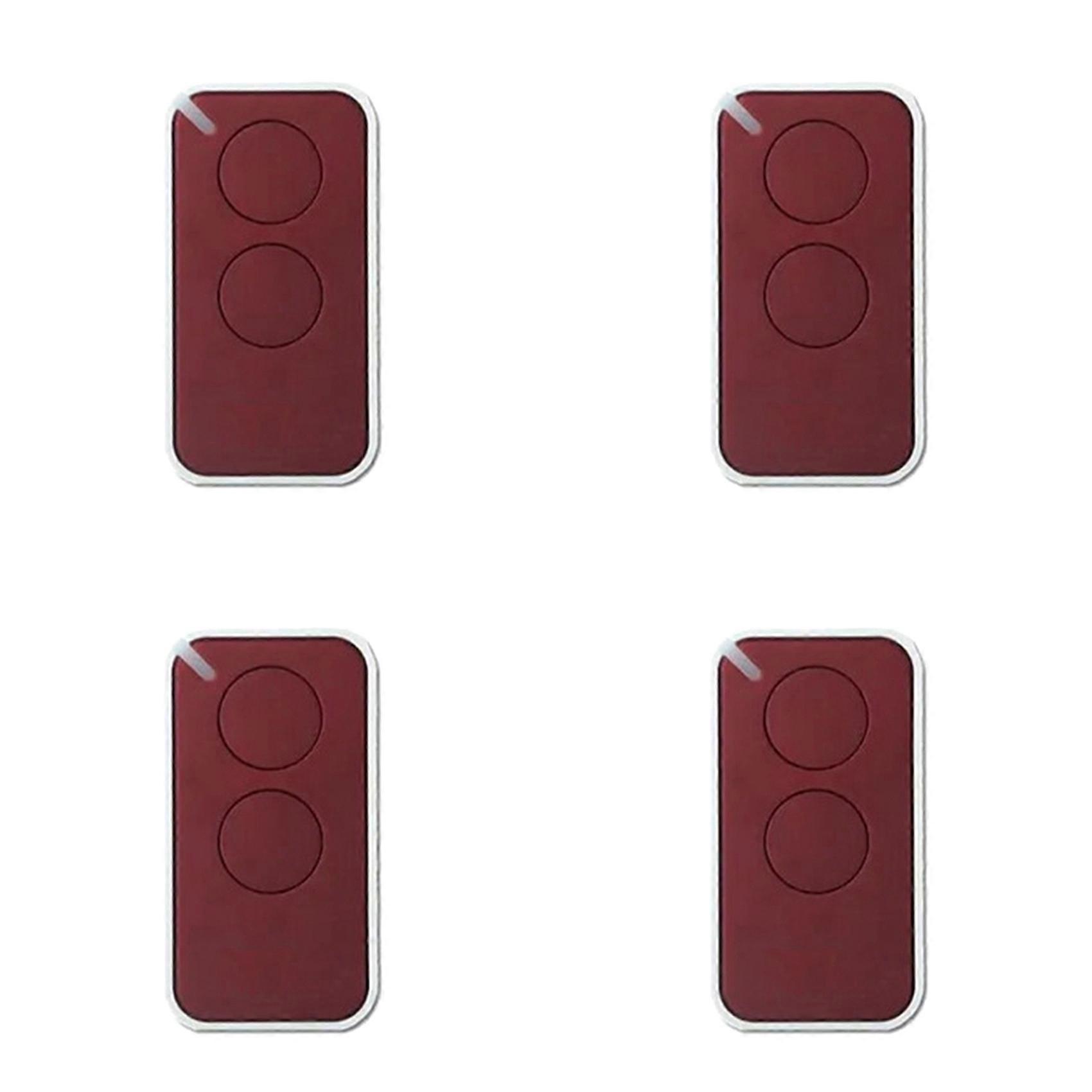 4X for NICE Universal Garage Remote Control 433.92MHz 2-Channel Rolling Code E