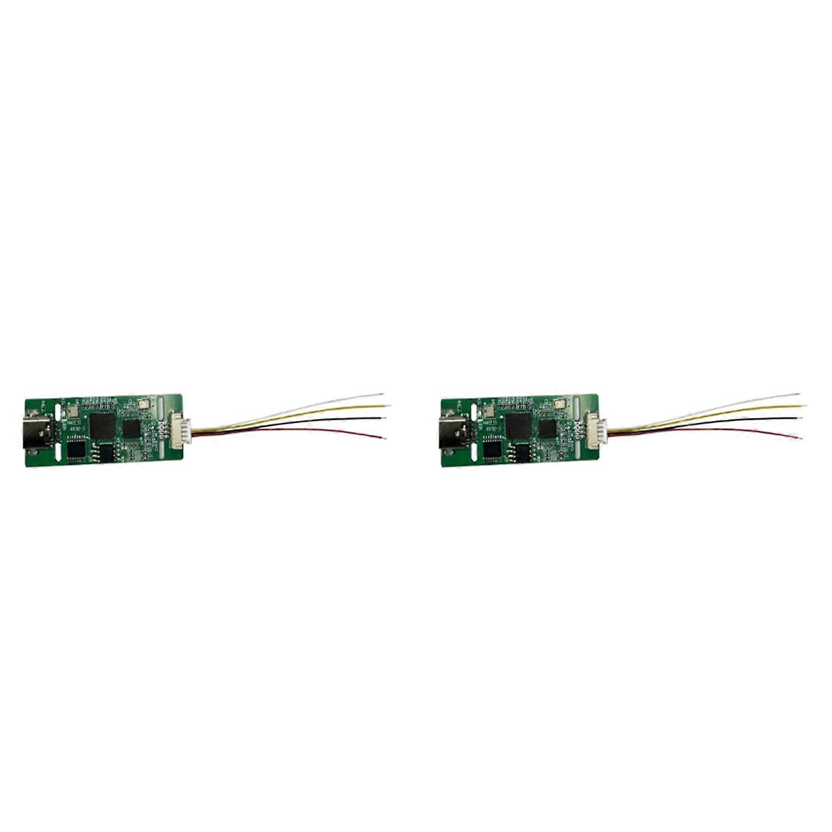 2X AHD to USB Capture Analog Signal to Digital USB Camera Module AHD to Type-C Module UVC Free Drive for Android(B)
