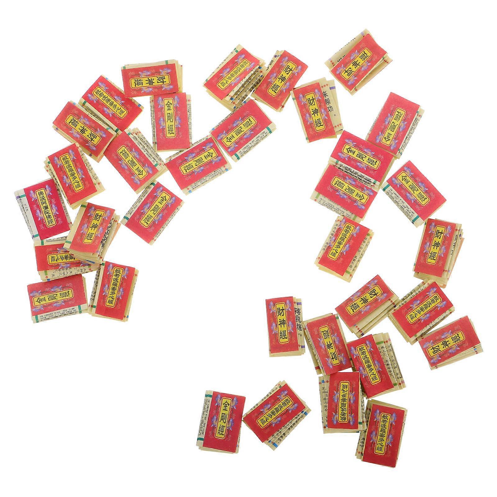 Miniature Sacred Ornament Micro Scripture Decor for Decoration 30Pcs