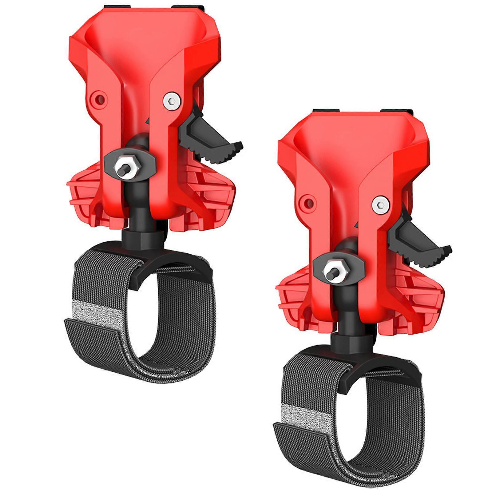 Double Lock Waist Buckle Holder for Electric Tool Features Automatic Locking Safety and Easy Installation ABS Materials Multicolor
