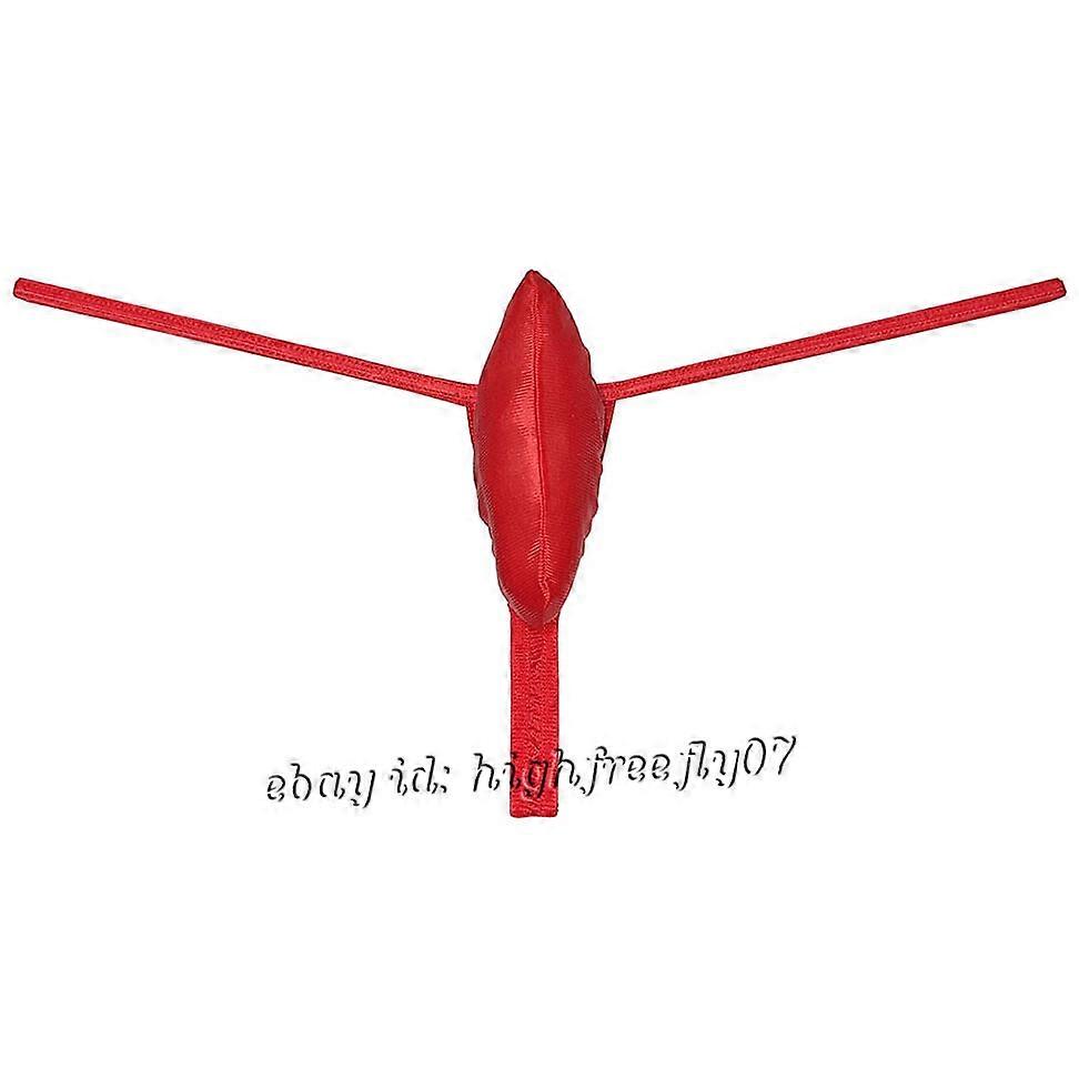 Men's Low-rise Jockstrap Wet Look T-back G-string Underwear Push Up Pouch Thong