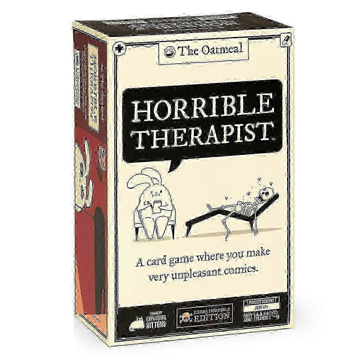 Horrible Therapist: Extra Horrible Edition - A Card Gamez