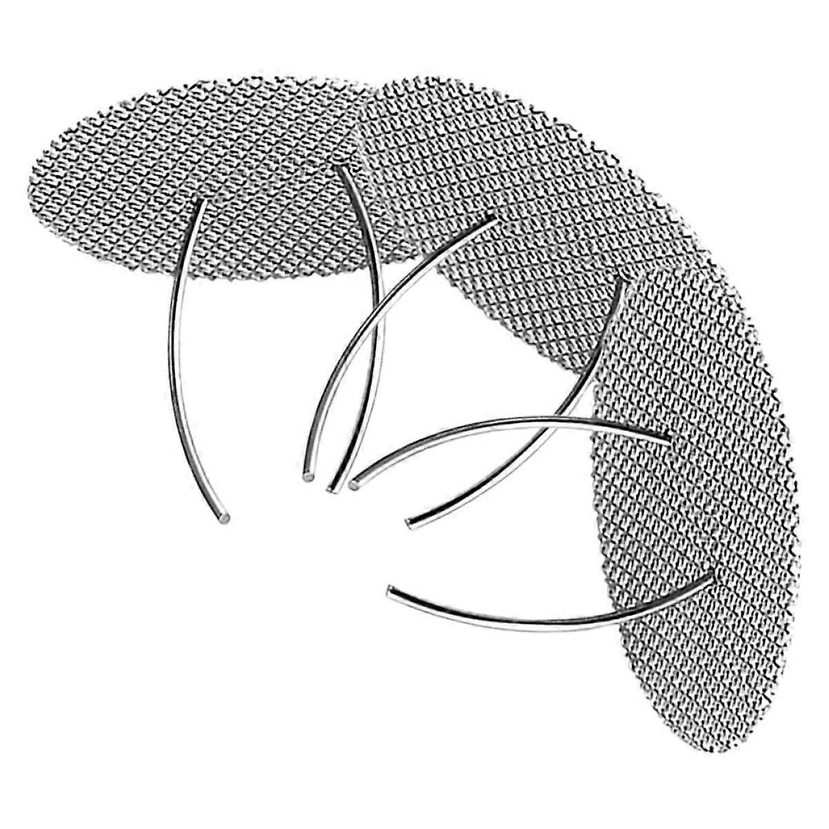 304 Stainless Steel Tea Strainer Set Fine Mesh Loose Leaf Infuser Filters for Teapot Spout 3pcs