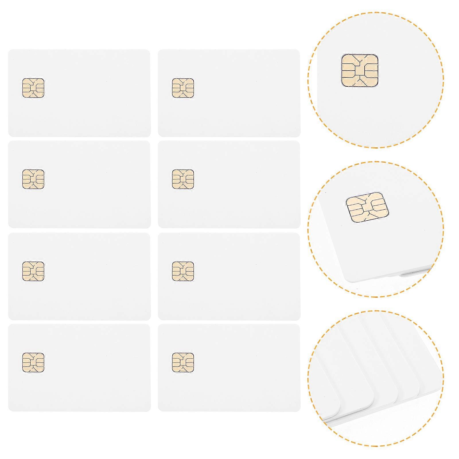 20 Pcs White Ic Card For Access Control System In Schools And Companies With 16K Memory Capacity Functionality