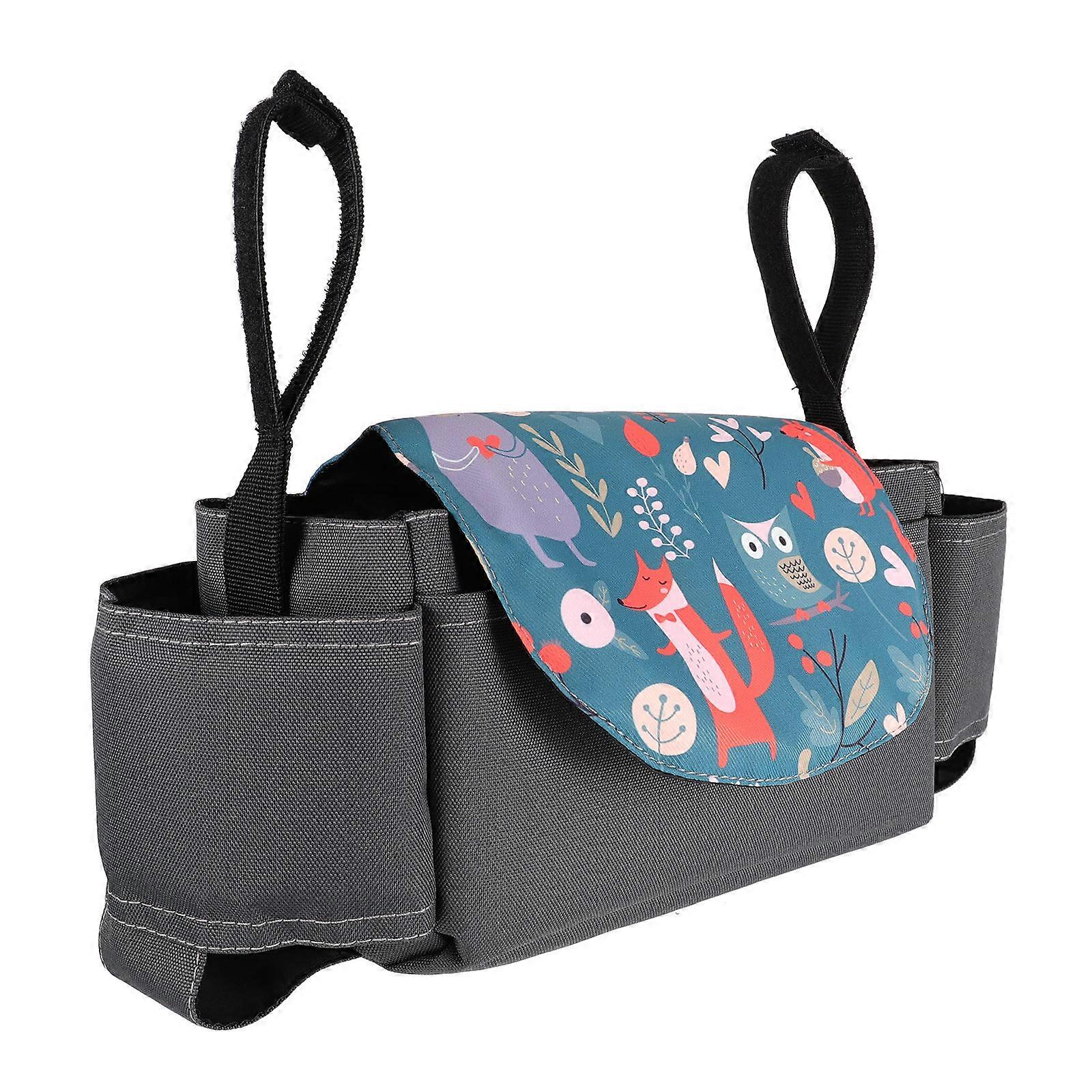 Baby Stroller Organizer Trolley Stroller Bag for Convenient Storage Use