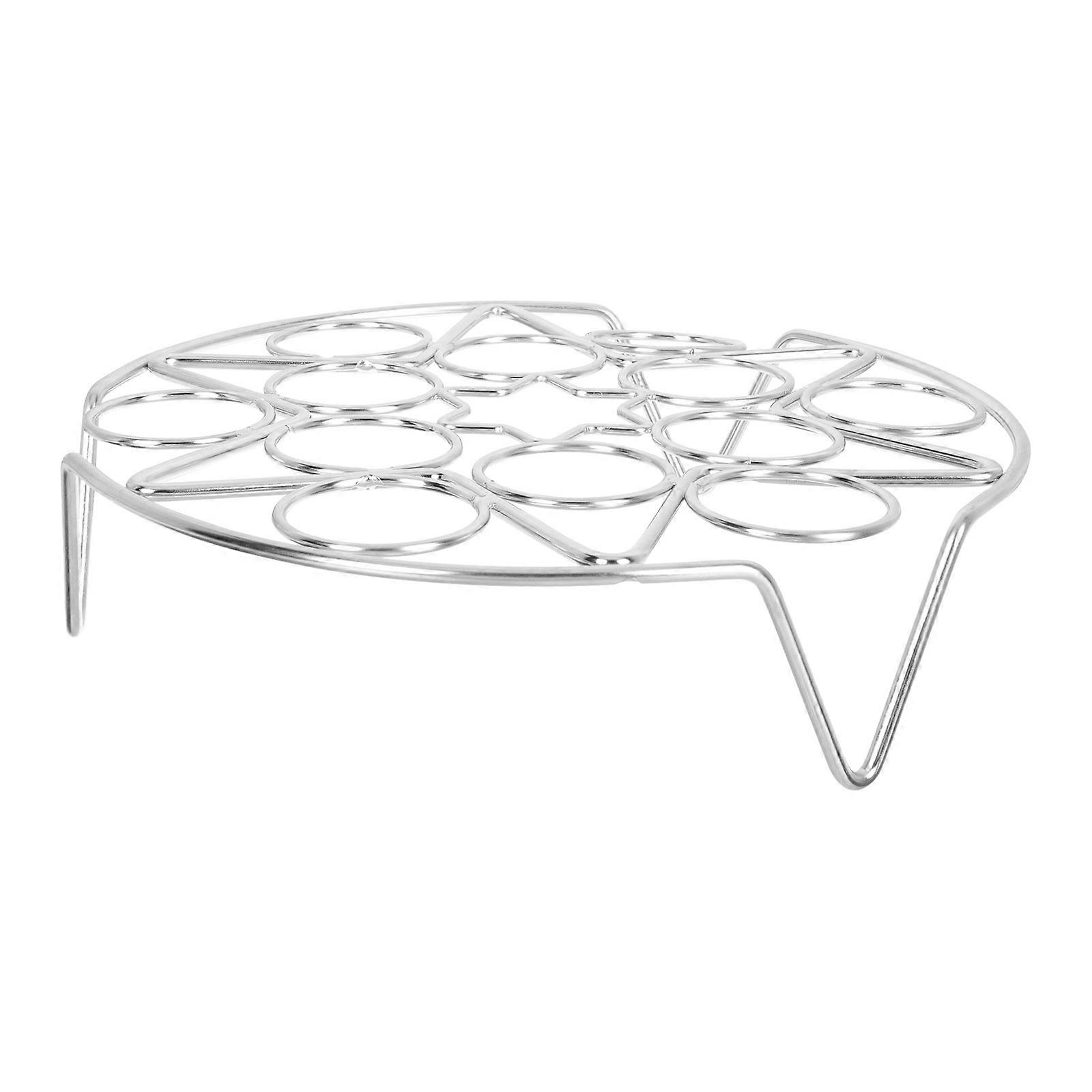 Household Egg Rack Stainless Steel Egg Steamed Rack for Kitchen Use