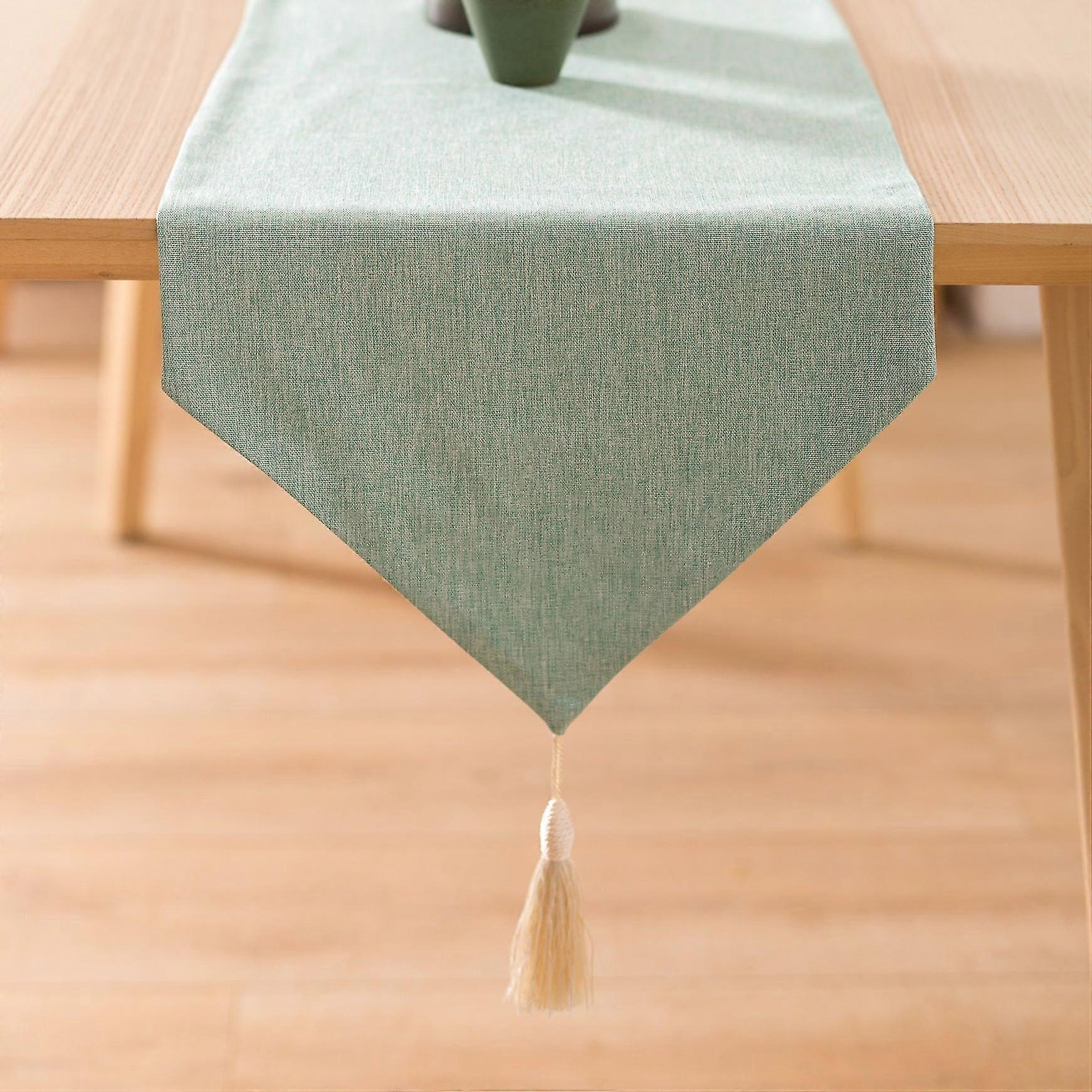 25-26 Solid Tablecloth Coloured Cotton Linen Solid Coffee Tablecloth Table Decorative Cloth