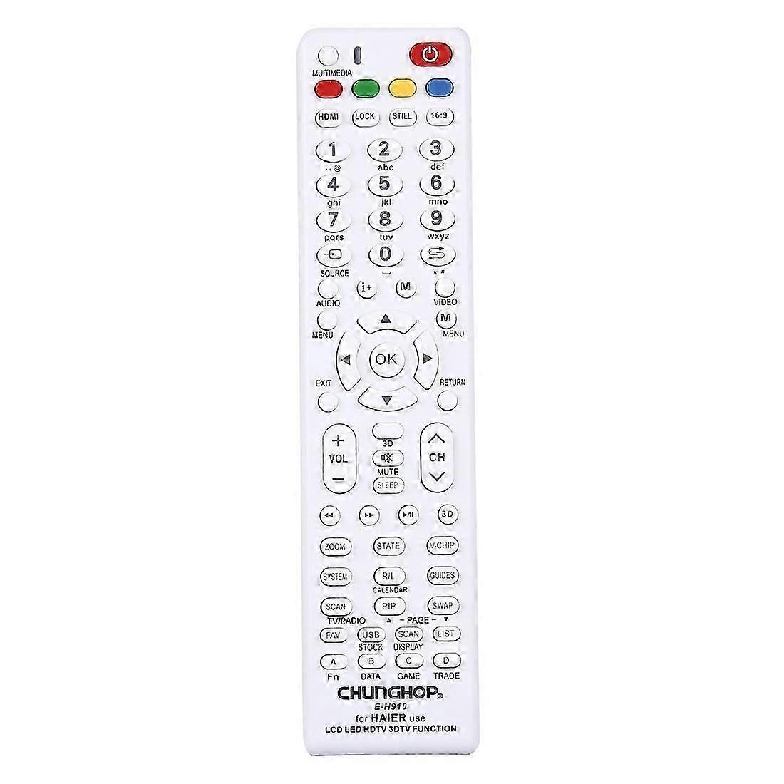 E-H910 Universal Remote Controller for HAIER 2025