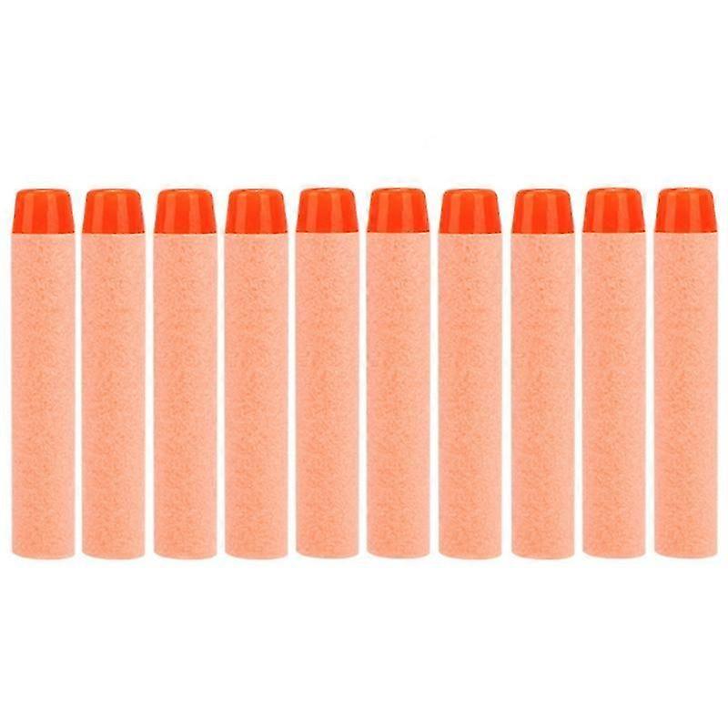 Type D ZD-001 100Pcs/Set 7.2x1.3cm Solid Round Head Bullets for Nerf N-strike Elite Series