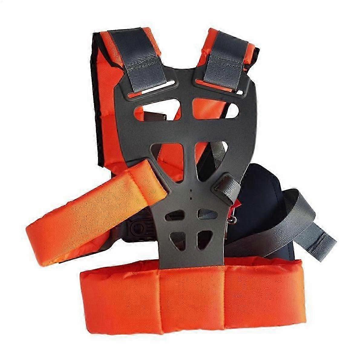 Lawn Mower Harness Strap Adjustable Grass Trimmer Strap Double Shoulder Strap Labor Saving Increase