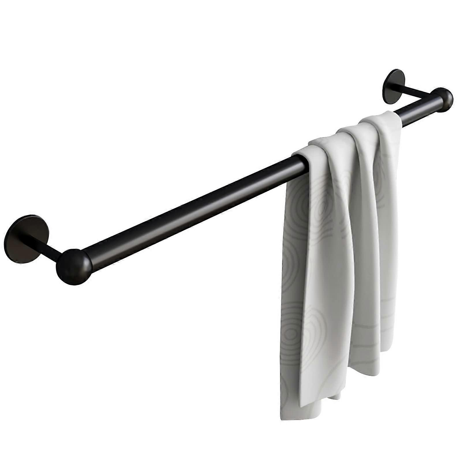 Wall Mounted Towel Rack Stainless Steel Rust Resistant Space Saving Holder for Bathroom and Kitchen Ref: 5636