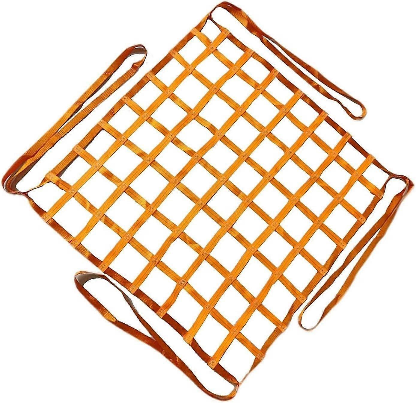 Heavy Duty Cargo Lifting Net 3.5T Polyester Safety Net 2x2m Tear Resistant for Secure Handling