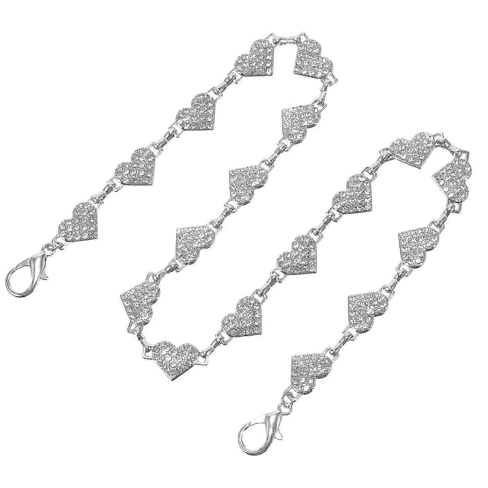 Gorgeous Alloy Rhinestone Handbag Chain Strap Replacement for Shoulder Bag