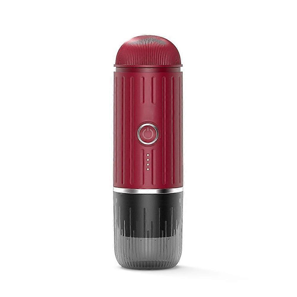 Portable Espresso Maker 2in1 Capsule and Ground Coffee, USBC SelfHeating for Car and Camping