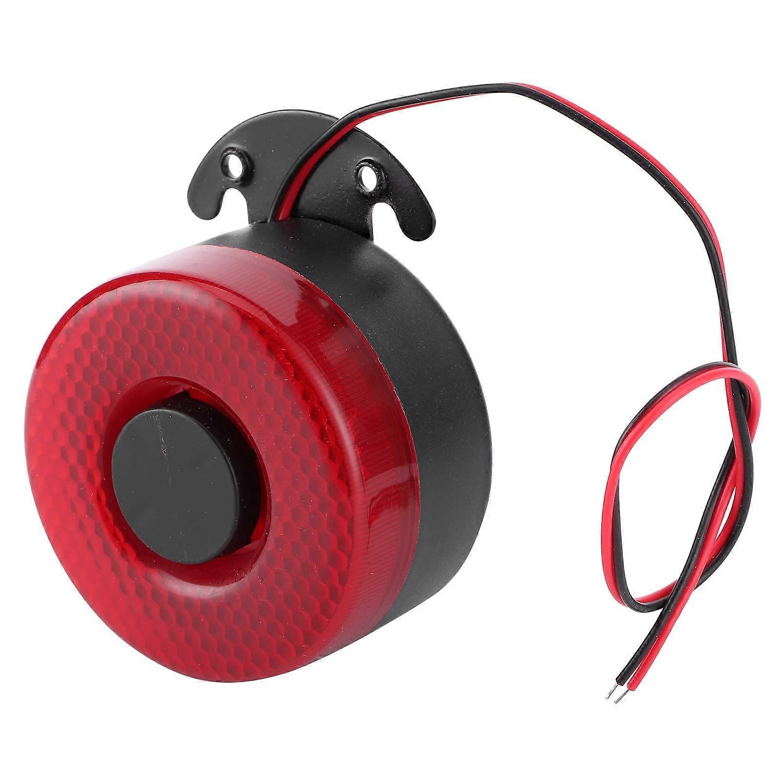 Universal Car Reversing Alarm 100dB with Light, Weatherproof ABS Backup Warning Horn