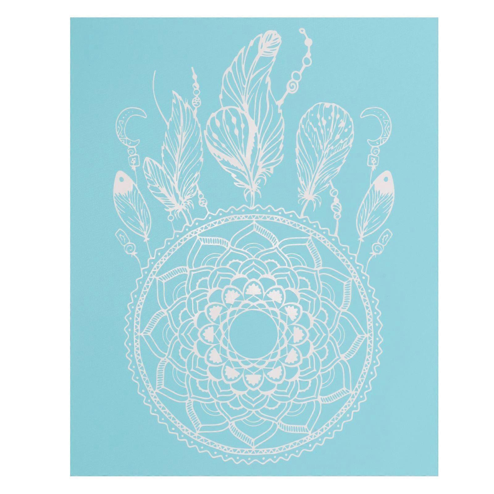 Mesh Screen Stencil Silk Screen Printing Stencil Decorative Silk Screen Stencil Washable Stencil