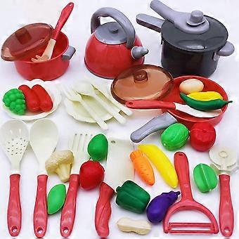 Spielküche für Kinder mit 36-teiligem Spielzeugset zur Unterhaltung von Kindern