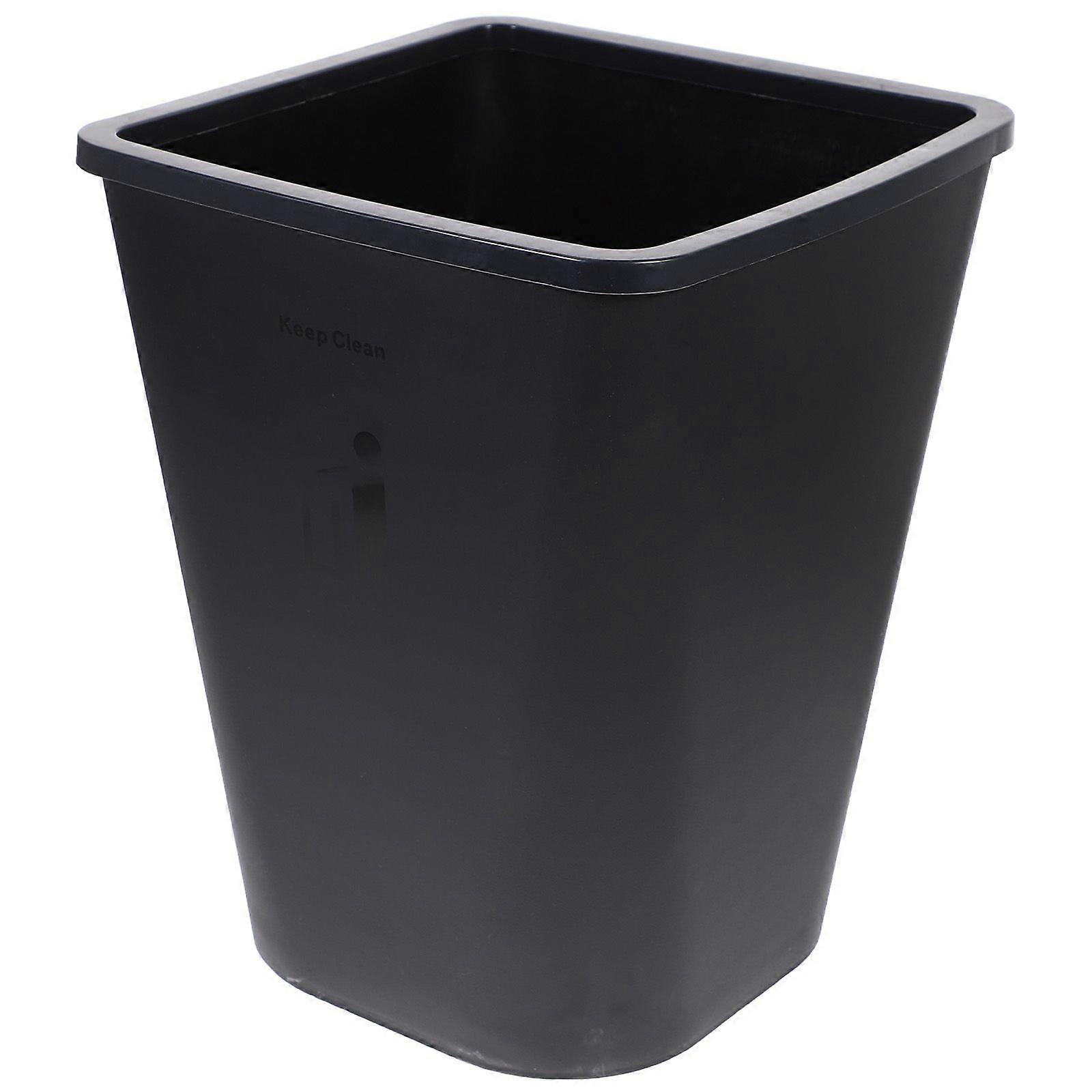 Household Square Trash Can Kitchen Garbage Can Bathroom Trash Can Office Waste Container