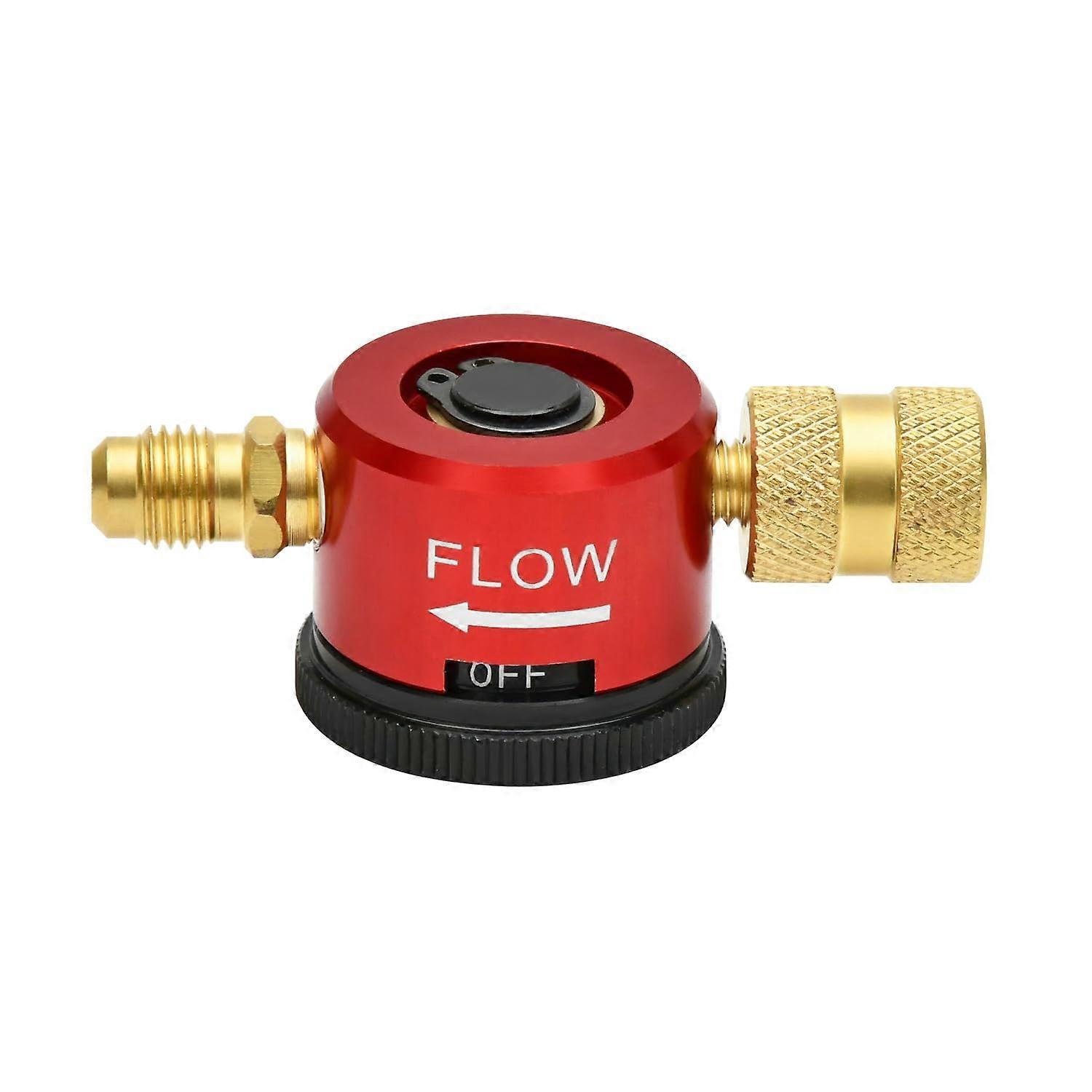 HVAC Nitrogen Regulator with Flow Meter for Brazing and Purging, Quick Hose Connection, Durable Build