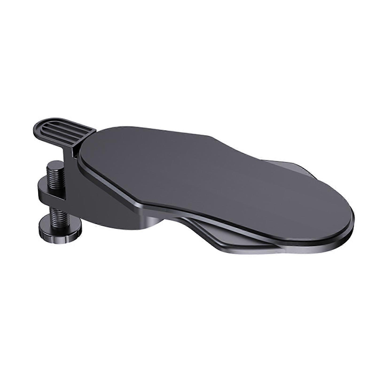 Ergonomic Desk Arm Rest Adjustable Full Motion Elbow Support with 180° Rotatable Foldable Pad for Computer Desk