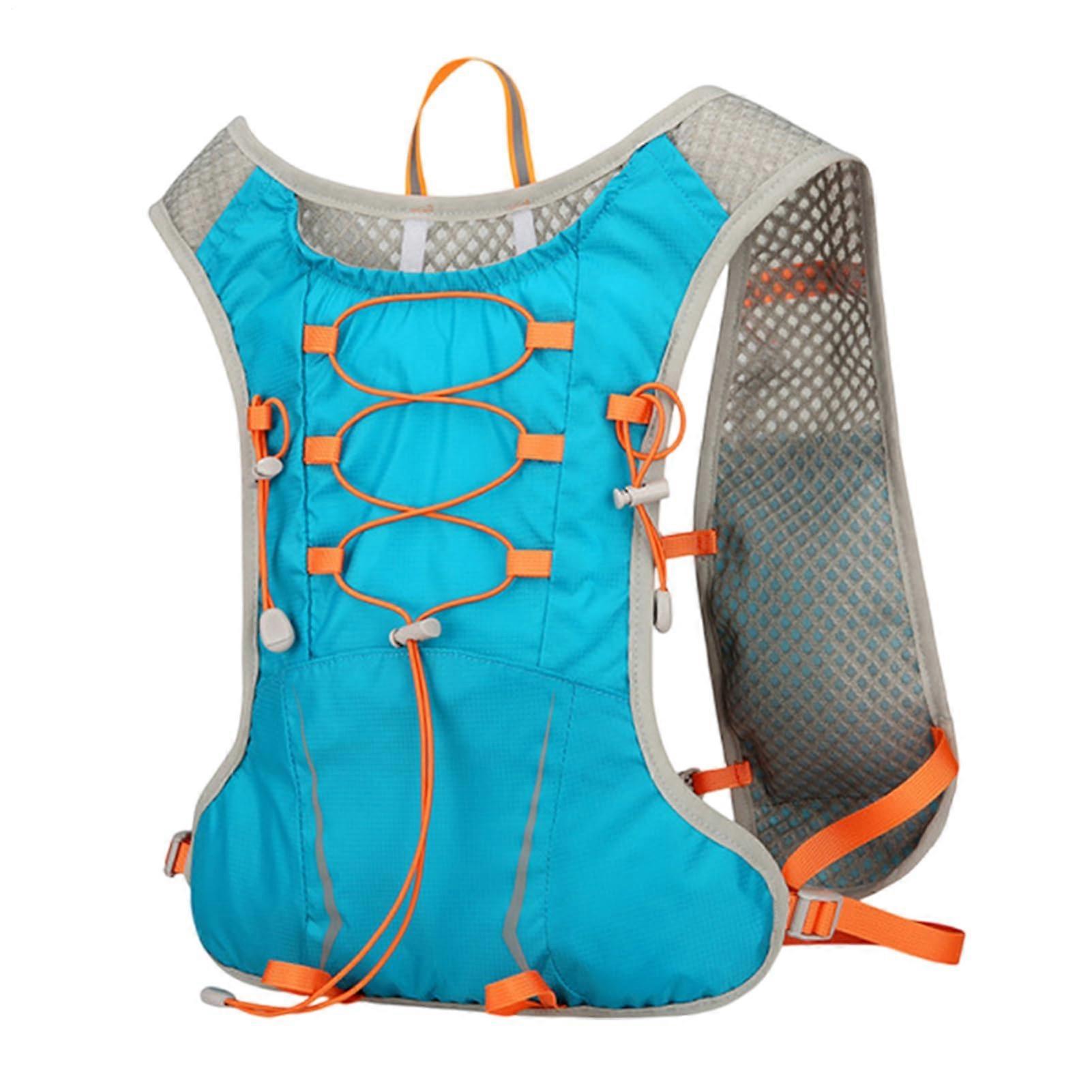 Hydration Pack for Running and Cycling with Water Bladder, Lightweight Reflective Backpack