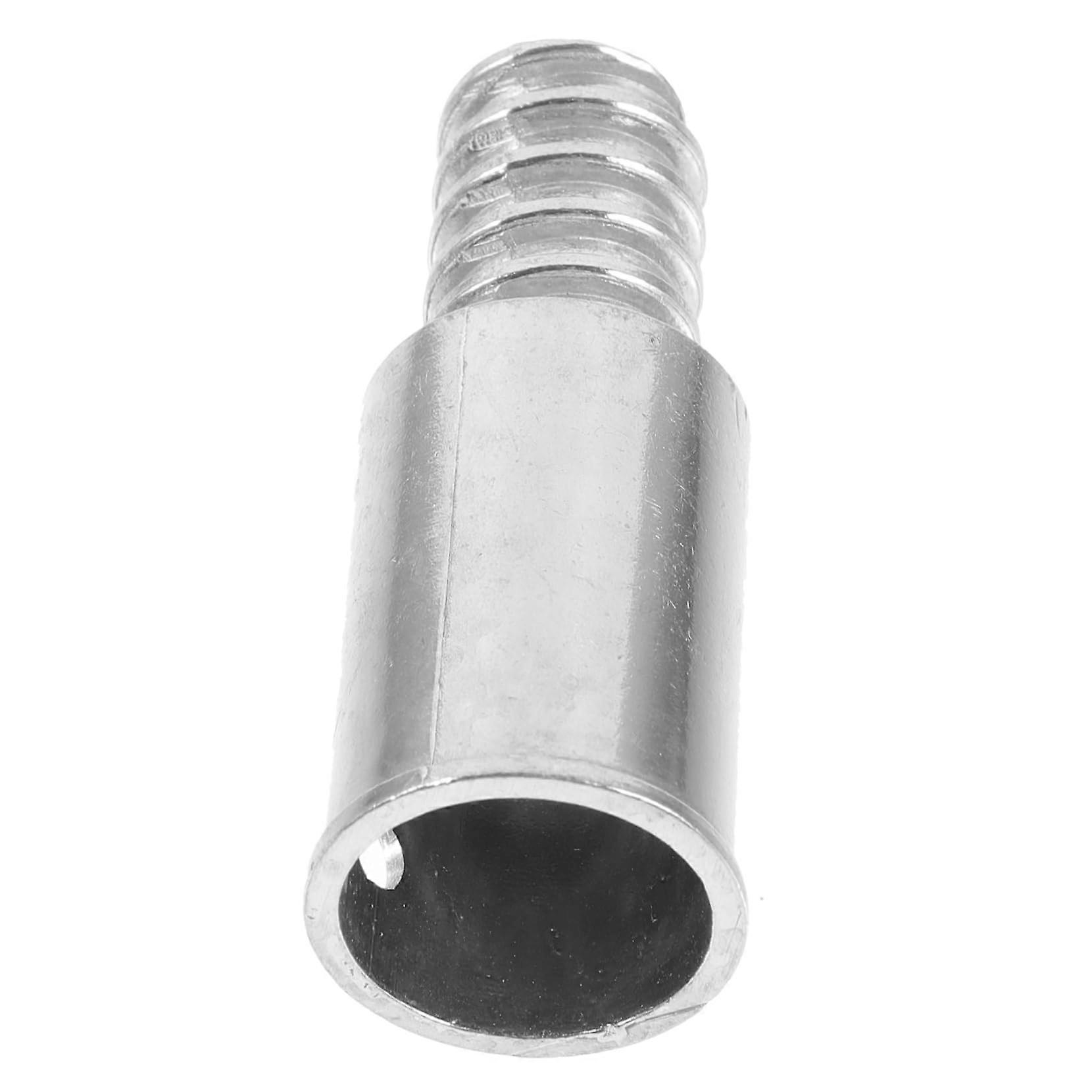 Broom Handle Extension Pole Adapter with Metal Threaded Connector for Mop Handles, Durable Iron Tip