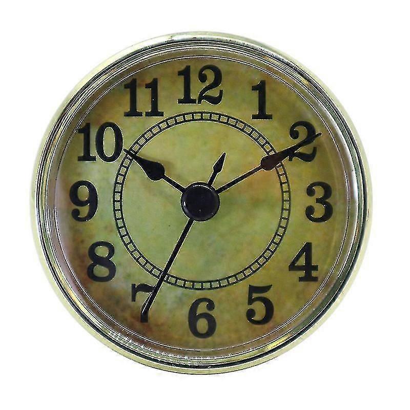 Classic Clock Craft Insert Clocks Movement Quartz Diameter 70mm Number PK
