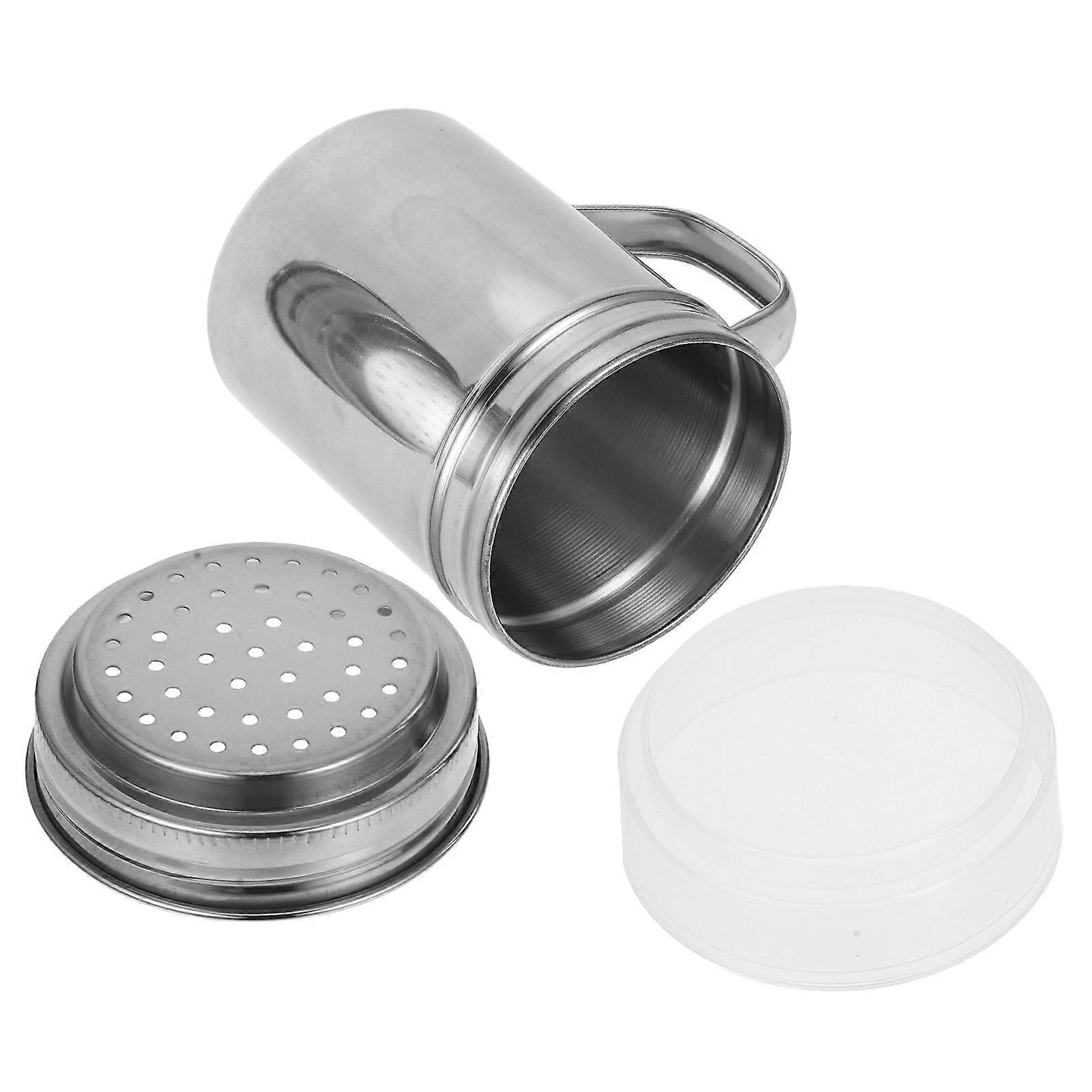 Multi-Use Stainless Steel Spice Shaker for Flour Sugar
