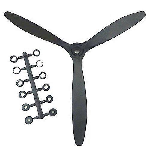 RC Airplane Propeller 8x6 Three Blade 8060 Durable Lightweight for Electric Model Enhanced Thrust
