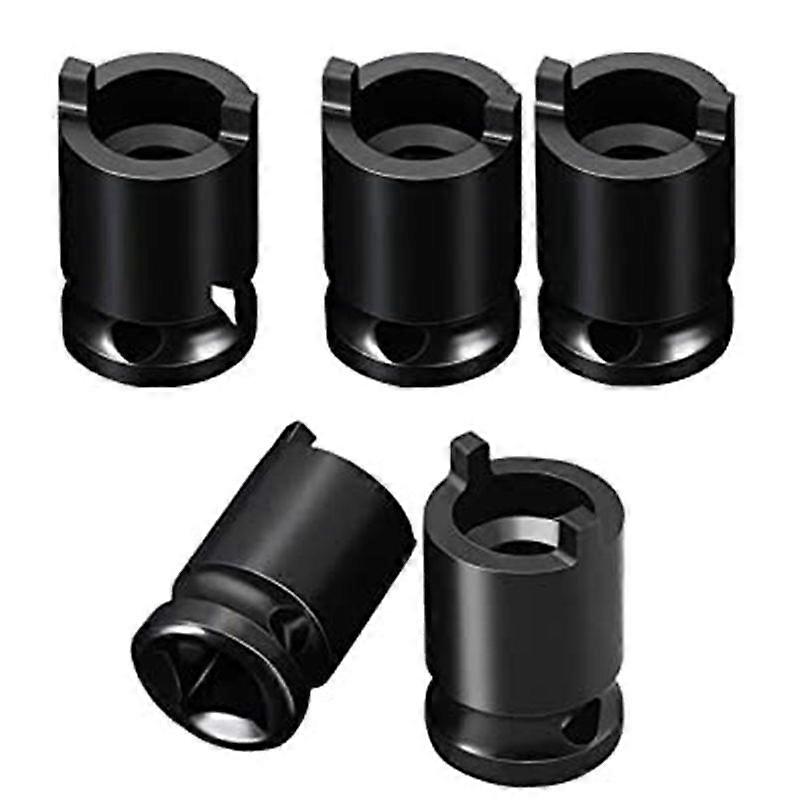 5PCS Angle Grinder Socket Wrench,Angle Grinder Pressure Plate Removal Sleeve,Steel Angle Grinder Socket Wrench Adapter