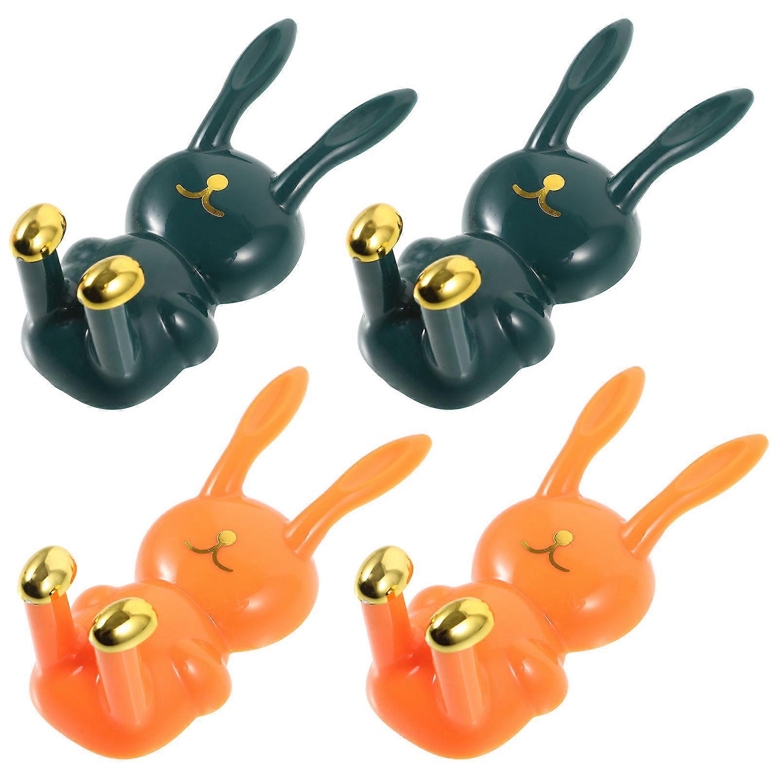 Wall Mounted Razor Holder Toothbrush Holder for Bathroom 8Pcs