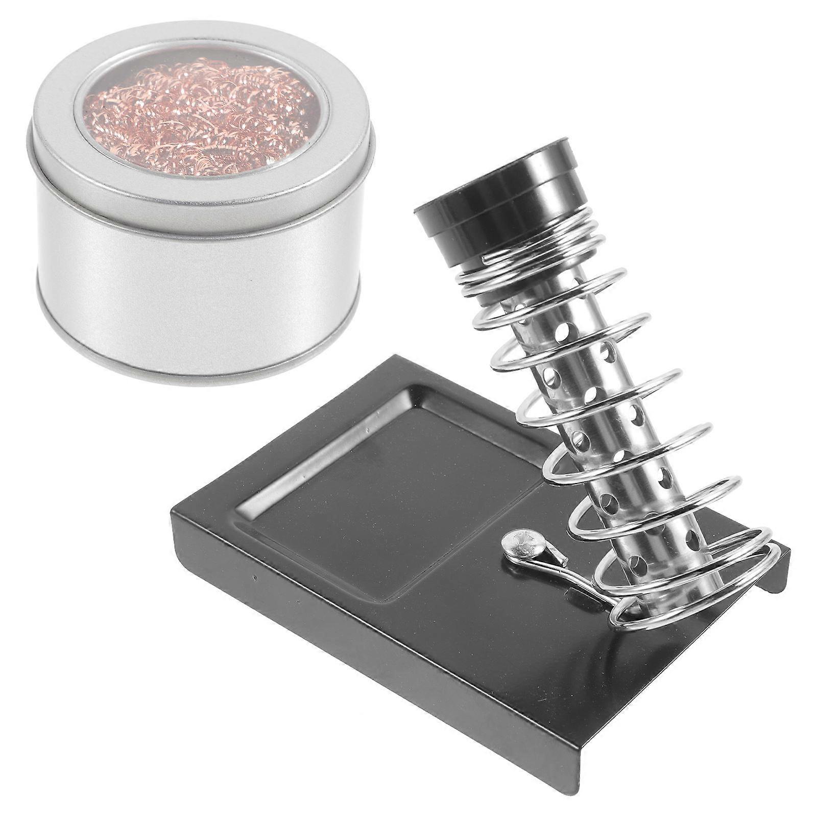 Electric Soldering Iron Stand for Soldering 1Set with Cleaner Kit