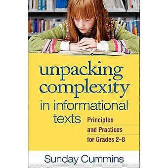 Uitpakken complexiteit in informatieve teksten: beginselen en praktijken voor de rangen 2-8