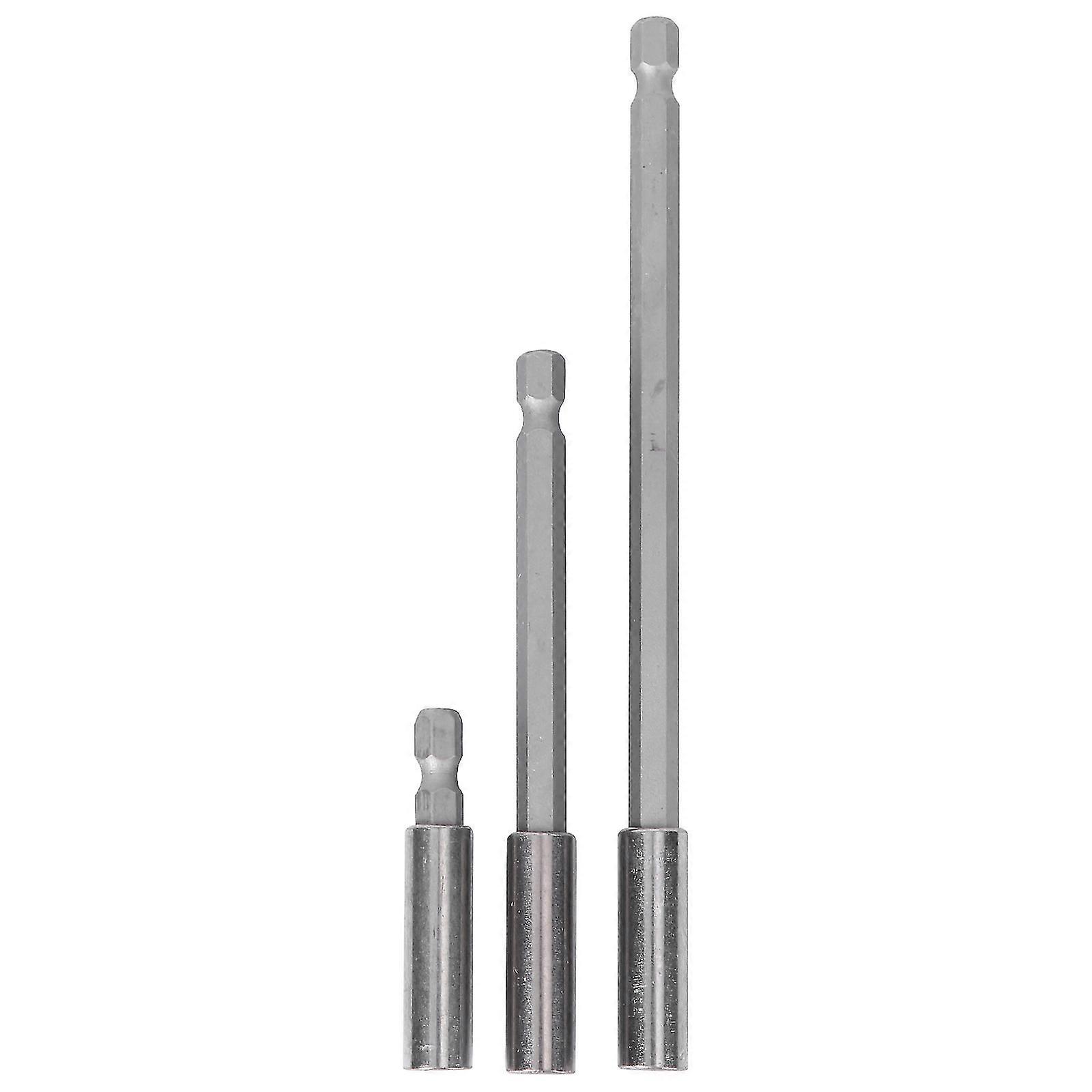 3 Pcs Magnetic Bits Screwdriver Bit Holder Drill Bit Holder Drill Bit ExtensionMAX01 A-X
